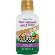 Natures Plus Animal Parade Gold Liquid Multivitamin & Mineral 16 fl oz Liquid