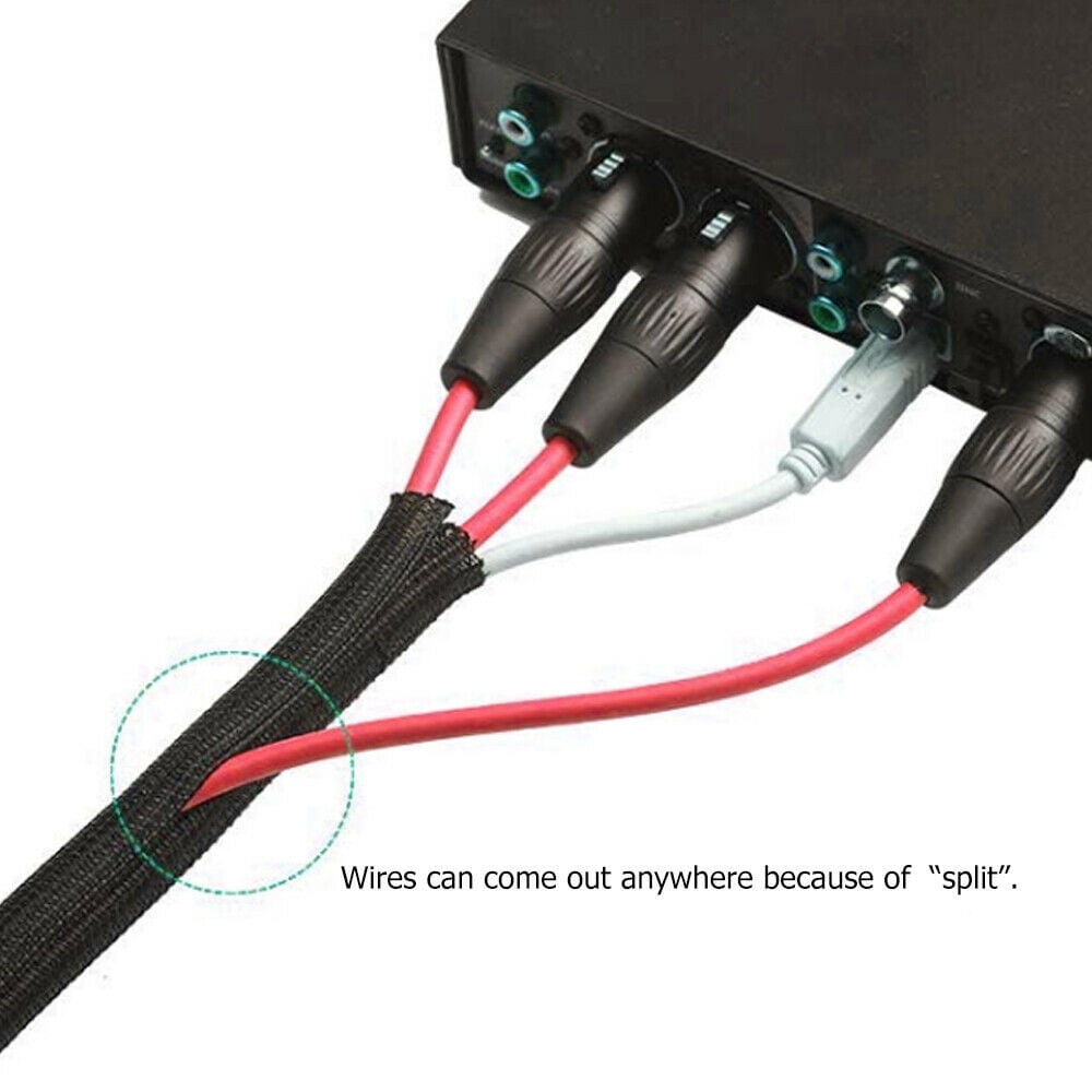Car Elements Braided Split Wire Loom 20 Cable Sleeve Singapore | Ubuy