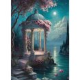thumbnail image 1 of Hilo de bordar Full Eco-cotton 16CT Impreso Gazebo Cross Stitch (AEE-134) Hugtrwg Para estrenar, 1 of 9