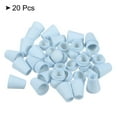 thumbnail image 3 of Unique Bargains Lake Blue Bell End Stopper Cord Rope Lock, 20 Pack, 3 of 5