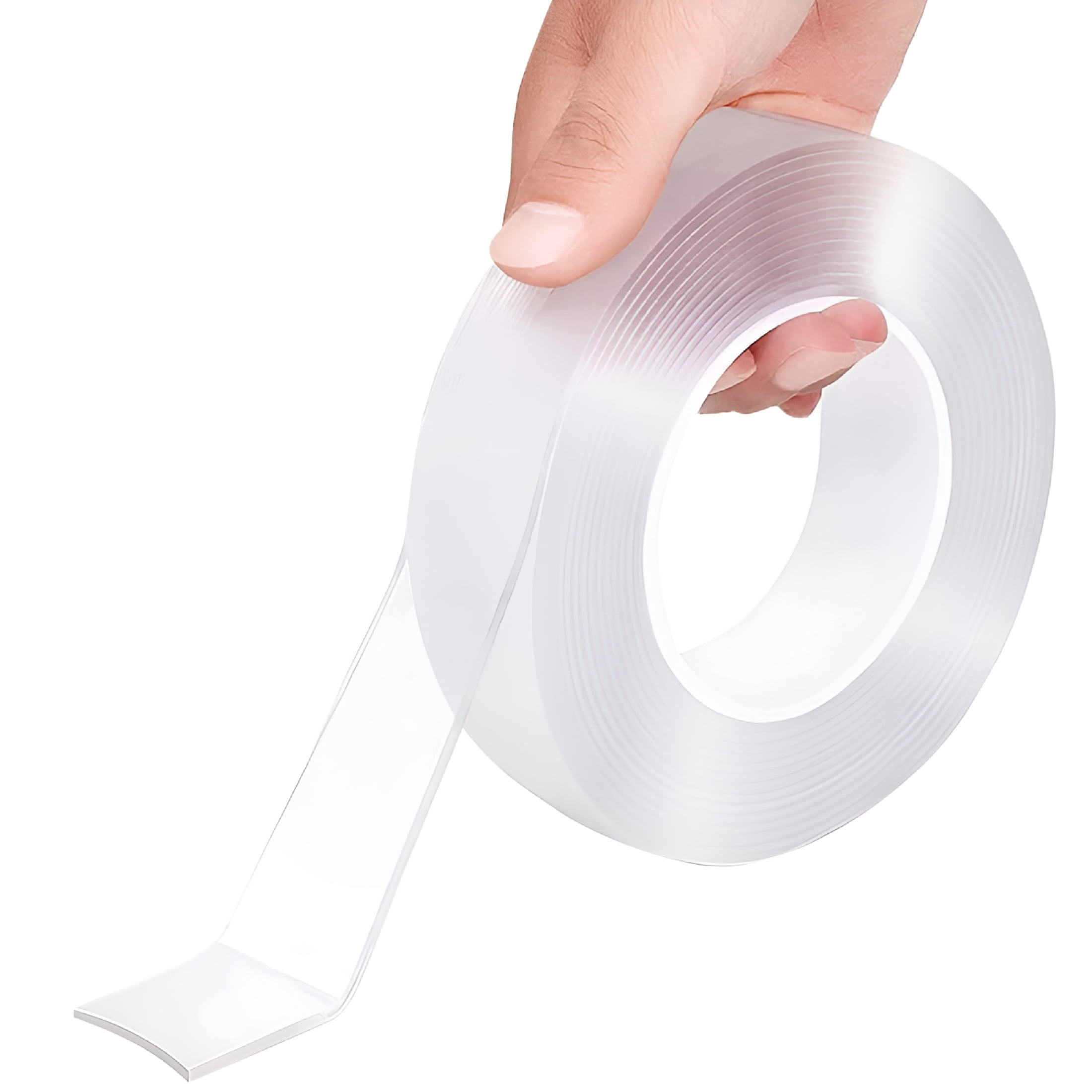 CCOCC Double-Sided Tape Heavy Duty Double Sided Mounting Tape Clear Double Sided Tape, 2 Pack, 9.8ft