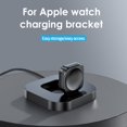 thumbnail image 1 of Cargador Inalámbrico 2 Estados de Carga para Apple Watch 1-8 Generación (Negro), 1 of 9
