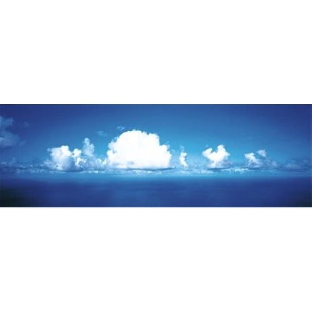 Panoramic Images PPI23509L Clouds Over Water Poster Print by Panoramic Images - 36 x 12