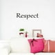 thumbnail image 2 of Naiovety Respeto Etiqueta de la pared Etiqueta de la puerta de la ventana Letras Vinilo Tallado exquisito Estilo moderno Cartel del hogar para el Decoración del hogar Naiovety HA078401-00, 2 of 6