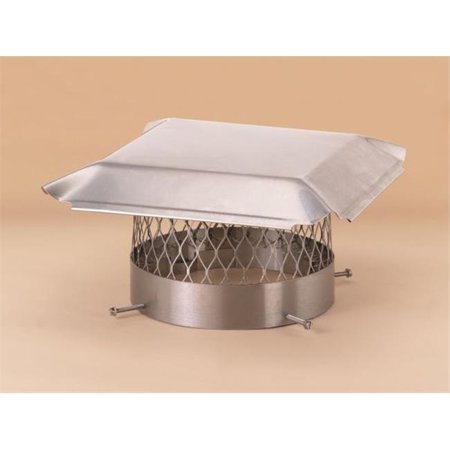 

Hy-C 12 Inch Stainless Steel Round Chimney Cover