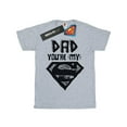 thumbnail image 1 of DC Comics T-Shirt pour Hommes Superman Super Papa, 1 of 3