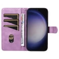 thumbnail image 4 of Phone Case for Samsung Galaxy S24 Plus 5G Magnetic PU Leather Card Slots Durable Wallet Cover, 4 of 5