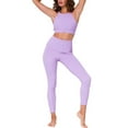 thumbnail image 6 of Onzie High Neck Ribbed Cropped Top 3789, 6 of 10