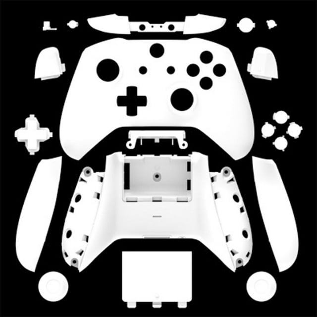 Complete Protection Case Housing Replacement Parts For Xbox One Wireless Controller Handle hemp surface protective shell
