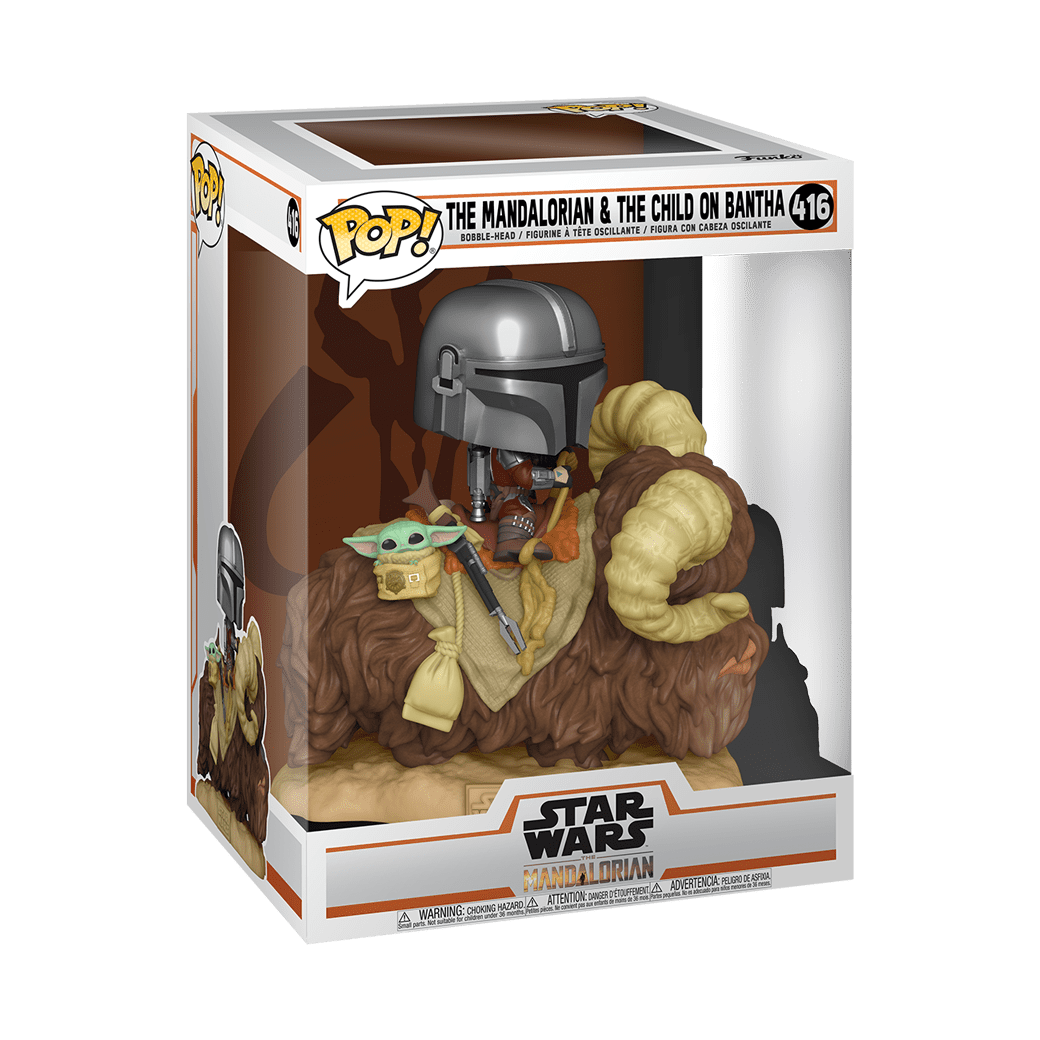 The Mandalorian & The Child on Bantha - Walmart.com