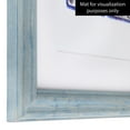 thumbnail image 3 of ArtToFrames 20" x 20" Blue Picture Frame, 20x20 inch Blue Wood Poster Frame (WOM-4377), 4 Pack, 3 of 8
