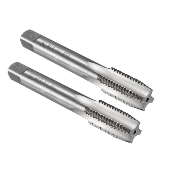 Metric Taps M16 x 2mm Pitch H2 Right Hand Thread Plug Tap HSS 2 Pcs