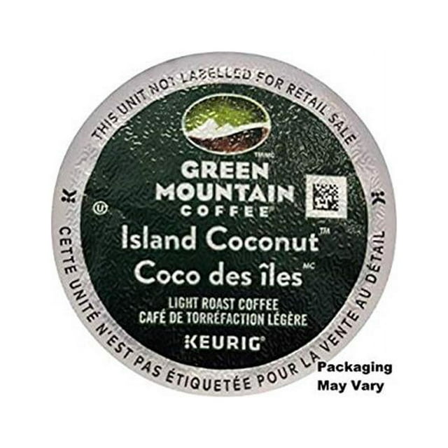 Green Mountain Coffee 94-10783-IC96 Island Coconut Keurig K-Cup - 96 Count