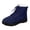 Blue, variant on Plush Lined Short Booties for Womens Suede Lace up Combat Flat Ankle Boots Daily Outdoor Fashion Shoes Gray Size 10