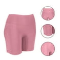 thumbnail image 5 of Quick-drying Tights Yoga Clothes Leggings Female Biker Shorts Sports Yoga Fitness Pants(Pink,XXL), 5 of 7