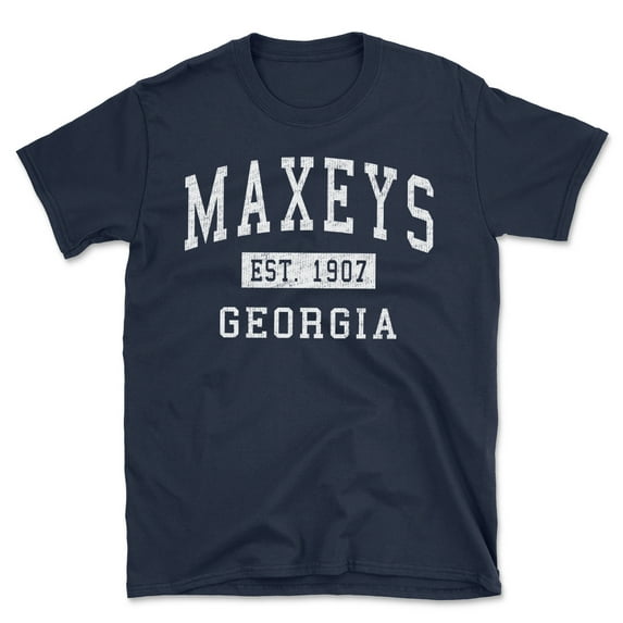 Maxeys Georgia Classic Established Men's Cotton T-Shirt