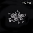 thumbnail image 3 of Earring Backs, 150pack Silicone Earring Backs for Studs, Soft Earring Backs for Fish Hook Earring Hoops (Clear,6mm), 3 of 6