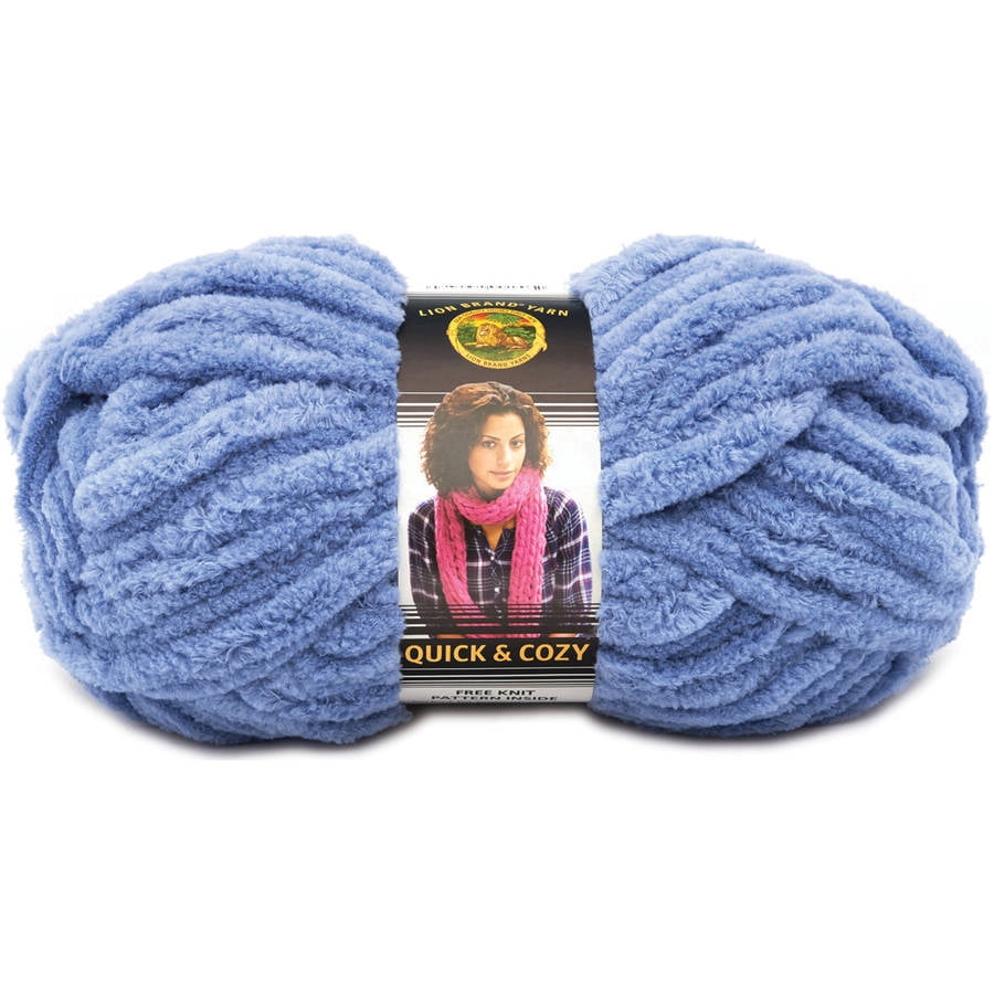 Lion Brand Quick and Cozy Yarn, Available in Multiple Colors Walmart