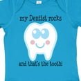 thumbnail image 4 of Inktastic Dentist Rocks Tooth Boys or Girls Baby Bodysuit, 4 of 5