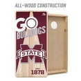 thumbnail image 4 of YouTheFan NCAA Mississippi State Bulldogs 2' x 4' Cornhole Game, 4 of 6