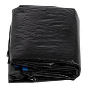 Machrus Upper Bounce 7.5ft Round Trampoline Weather Cover - Weather-Resistant Trampoline Protective Cover - Black