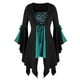 thumbnail image 2 of Ichuanyi Liquidación Mujeres Halloween Criss Cross Cross Sequined Inserta Camiseta Manga Tops ICHUANYI WER2023082205861, 2 of 6