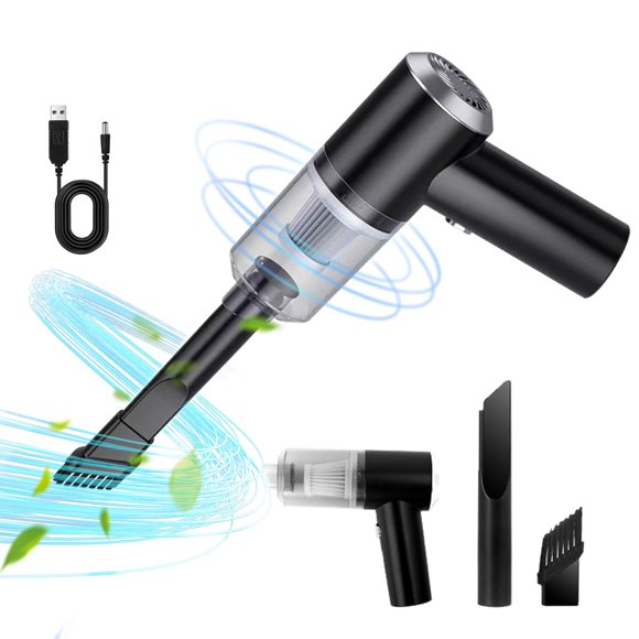 Hxlamzoo Vacuum Cleaner Home Car Vacuum Cleaner High Power Rechargeable Mini Handheld Portable Desktop Wireless Vacuum Cleaner For Car, Office, Keyboard and Home Cleaning, Father's Day Gift