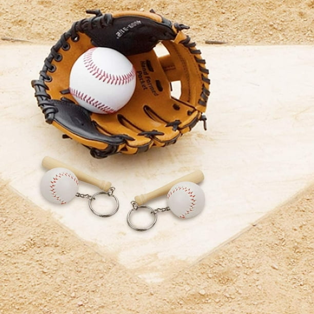 Baseball bat keychain hot sale