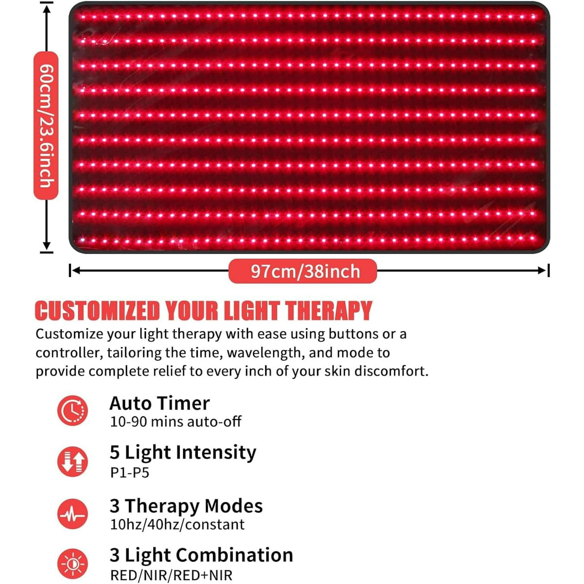 Led Light Therapy Mat-Red Light Therapy 38