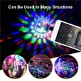 thumbnail image 2 of tredstone 3W LED USB Crystal Ball Light RGB Disco Stage Party Light Club DJ KTV Christmas Light, 2 of 8