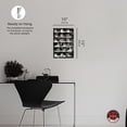 thumbnail image 5 of Black And White Sneaker Collection Canvas Wall Art by Notoriart, Gallery Wrapped, 10" x 15", 5 of 7