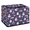 Multicolor 2, variant on ADECORIVY Christmas Tiger Fabric Storage Bin with Lid, Decorative Closet Shelf Organizers, Winter Snowflakes Foldable Basket Box Clothes Storage Bin with Handles