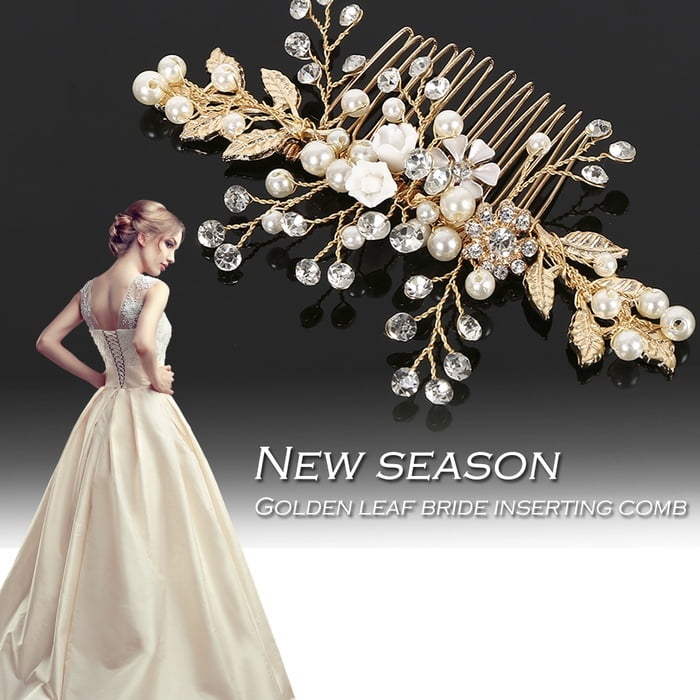 FreeP&P 6 per pack NEW Bridal Diamante Large flower hair pins Ideal Wedding 