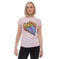 thumbnail image 2 of Kiss - Camiseta Estrellas para Mujer (Rosa), 2 of 2