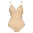 thumbnail image 2 of Gibobby Ropa interior mujer sexy Conjunto de Lencería Sexy para Mujer Ropa Interior de Encaje Interior con Cuello V Ropa de Dormir(Beige, XG), 2 of 5