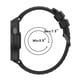 thumbnail image 2 of Correa de reloj inteligente de 22 mm para correas Garmin Forerunner 220 230 (gris negro), 2 of 7
