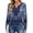 A Blue Print, variant on UVN Lace Blouses for Women V Neck Long Sleeve Shirts Fall Trendy Casual Tunic Tops