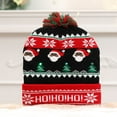 thumbnail image 4 of Gorro navideño luminoso para niños y adultos, cálido jersey de punto para otoño e invierno, gorro de felpa estampado, 4 of 6