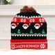 thumbnail image 4 of Gorro navideño luminoso para niños y adultos, cálido jersey de punto para otoño e invierno, gorro de felpa estampado, 4 of 6