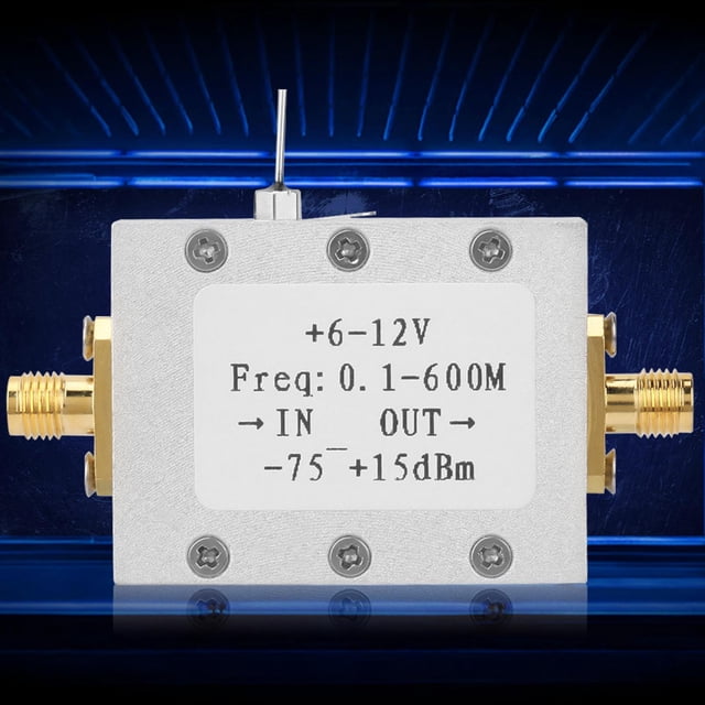 RF Power Meter AD8307 RF Power Meter Logarithmic Testing Detector Module with Case Module Electroniccomponentamplifier