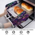 thumbnail image 3 of Bohemian Psychedelic Peacock Mandala Oven Gloves And Pots Stand Set Oven Gloves And Pot Racks Pot Racks And Oven Gloves Set, 3 of 9