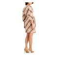 thumbnail image 2 of I.N.C Womens Puff-Sleeve Wrap A-line Dress, Metallic, 4, 2 of 4