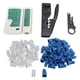 thumbnail image 1 of Herramienta de crimpado RJ45, crimpadora Ethernet de paso, Cat5, Cat5e, Cat6, con comprobador de cables de red y pelacables., 1 of 14