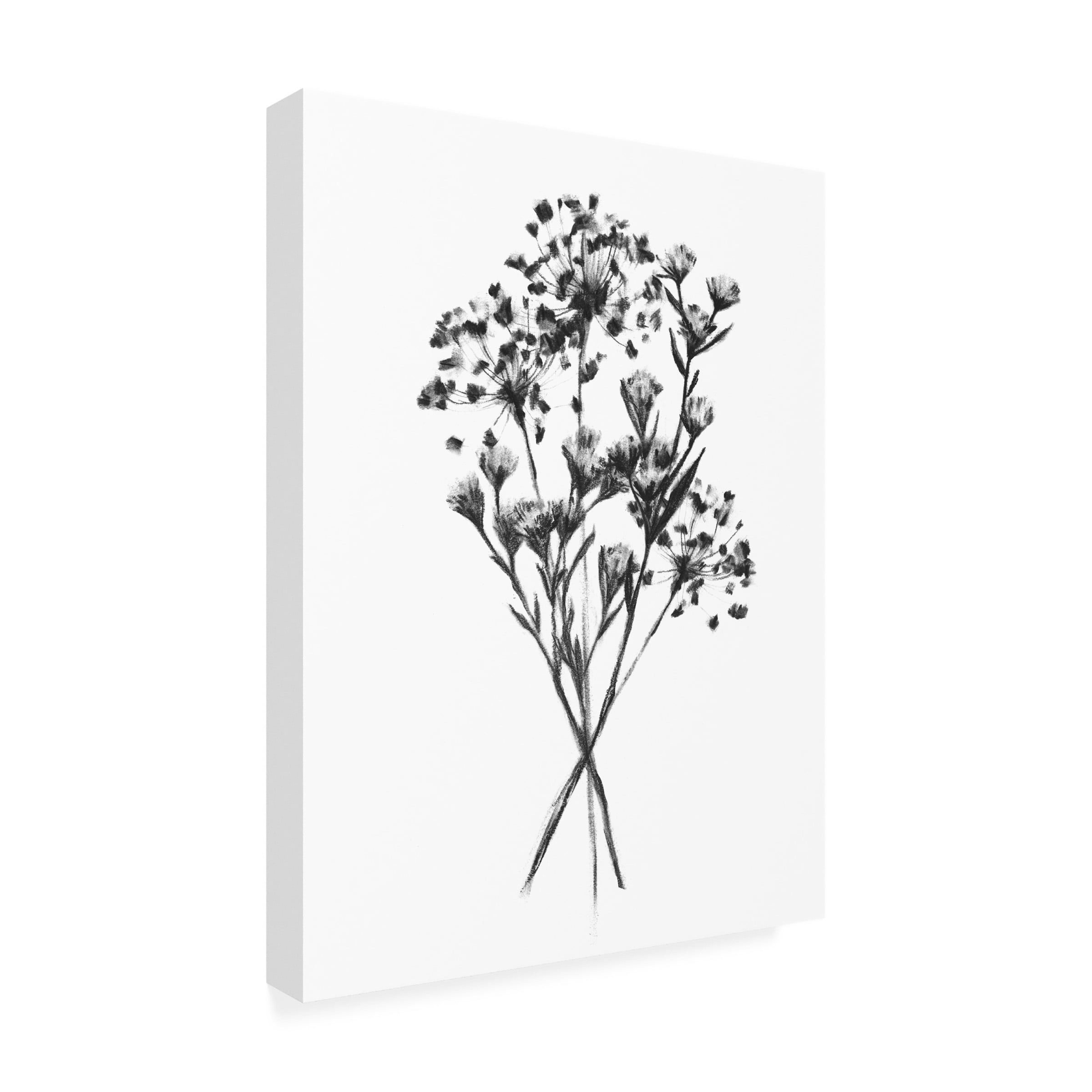 Emma Scarvey 'Wild Roadside Bouquet I' Canvas Art