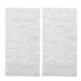 thumbnail image 2 of Placage de Tête de Guitare, Celluloïd 2Pcs Blanc Perle Modèle Tête de Guitare Placage pour Remplacement, 2 of 8