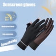 thumbnail image 6 of TNOBHG Sun Protection Gloves Sun Protection Full Finger Gloves for Outdoor Activities Wear Resistant Breathable Uv-proof Ideal for Riding Cycling Sports 1, 6 of 8