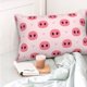 thumbnail image 4 of Fotbe Pig Noses Funda de Almohada Decorativa Estilo Occidental, Lujo en Algodón, Fundas para Almohadas King, Cojín Estampado para Decoración del Hogar-20"x30", 4 of 6