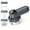 Dark Gray, variant on Rechargeable Electric Lint Remover Fabric Shaver - Digital Display, 6-Leaf Blades & Safety Lock, 3-Speed Defuzzer for Removing Fuzz/Pills From Clothes, Garments, Furniture & Sofa
