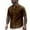 Brown, variant on Afdoent Shirt For Men Male Dress Shirts Short Sleeve Slim Fit Business Casual Shirts For Male Button Up Shirts Classic Fit Summer Tops