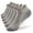 6 Pair A-Gray, variant on Casual Ankle Socks Low Cut Athletic Socks , Size 7.5-10 Hiking and Sports , 6 Pairs Multi-Size Options for Running, Hiking and Sports , Short socks Thick Cushion 6 Pair Black